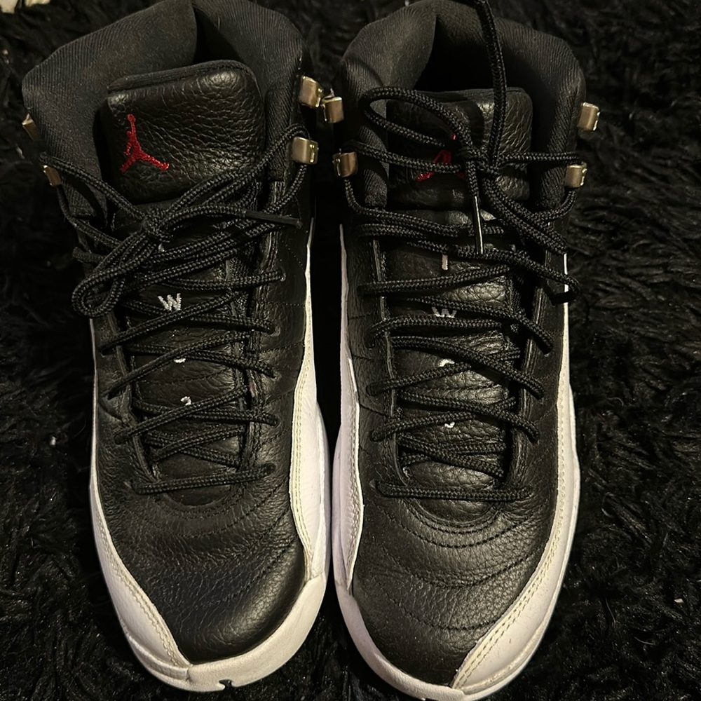 Youth jordan 12s worn only once like new!!!